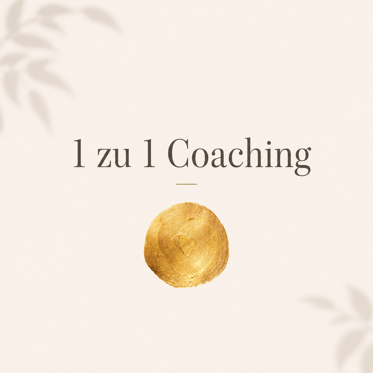 1 zu 1 Coaching